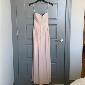 Parker Black Bayou Silk Maxi Dress - Pink